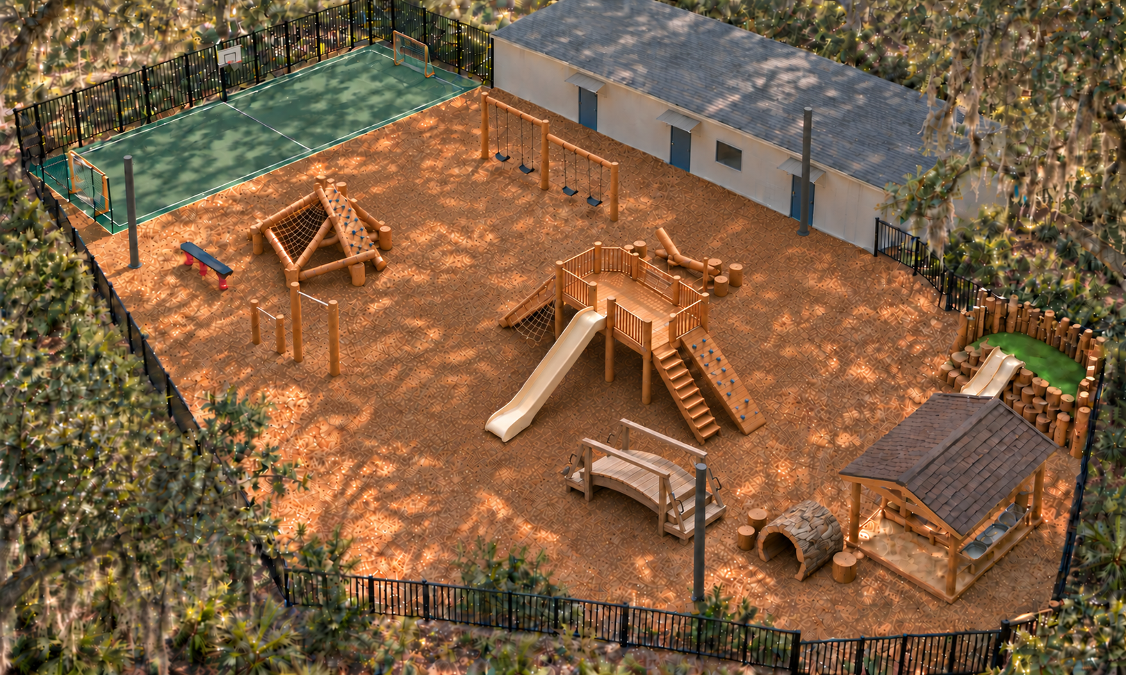 The whole playground, revealed
